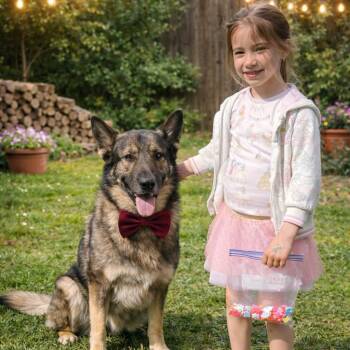 German Shepherd Dog Dogs Available for Adoption in Lucas, Texas - Lobo JR  | PetCurious