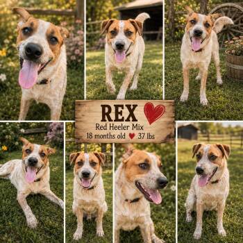 Rex -  Australian Cattle Dog Blue Heeler Dog for Adoption in Jackson, Tennessee - Rex | PetCurious