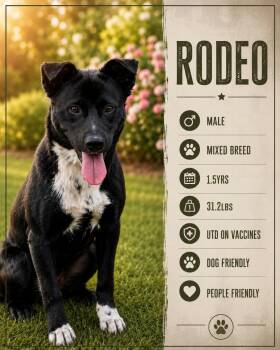 Rodeo -  Mixed Breed Dog for Adoption in Ashland, Kentucky - Rodeo | PetCurious