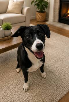 Labrador Retriever and Border Collie Dogs Available for Adoption in Russiaville, Indiana - Ben! Sweet And Adorable!  | PetCurious