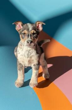 Australian Cattle Dog Blue Heeler and Australian Shepherd Dogs Available for Adoption - Miso | PetCurious
