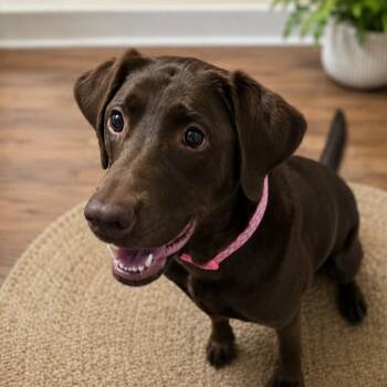 SAGE (Loyal, Calm, Loving, Sweet, Affectionate Girl, Great for W -  Chocolate Labrador Retriever Dog for Adoption in Houston, Texas - SAGE (Loyal, Calm, Loving, Sweet, Affectionate Girl, Great For W | PetCurious