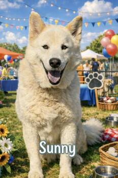 Great Pyrenees and Akita Dogs Available for Adoption - Sunny | PetCurious