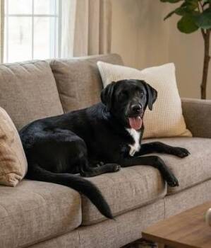 Juniper -  Black Labrador Retriever Dog for Adoption in Monticello, Minnesota - Juniper | PetCurious