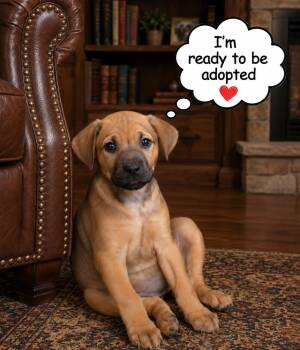 Puppy 3 -  Labrador Retriever and Black And Tan Coonhound Dog for Adoption in Hickory, North Carolina - Puppy 3 | PetCurious