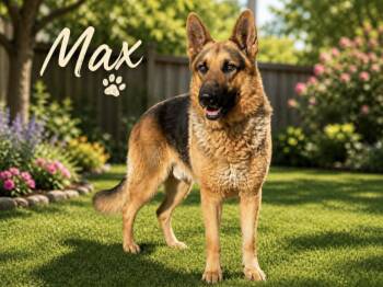 German Shepherd Dog Dogs Available for Adoption in Lucas, Texas - Max S | PetCurious