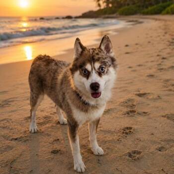 Akon -  Pomsky Dog for Adoption in Palm Harbor, Florida - Akon | PetCurious