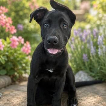 Teddy -  German Shepherd Dog and Black Labrador Retriever Dog for Adoption in Palm Harbor, Florida - Teddy | PetCurious