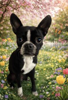 Boston Terrier Dogs Available for Adoption in Maryville, Tennessee - Stella Dolce - 5001 FL | PetCurious