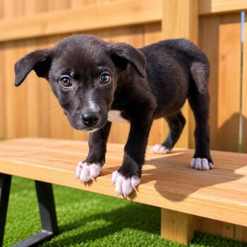 Kayce -  Mountain Cur and Black Labrador Retriever Dog for Adoption in La Grange, Kentucky - Kayce | PetCurious