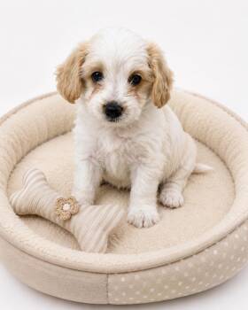 Miniature Poodle and Terrier Dogs Available for Adoption in Corona, California - Caspian | PetCurious