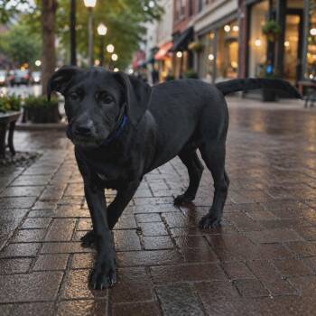 Black Labrador Retriever Dogs Available for Adoption in Columbia, Maryland - Valentino | PetCurious