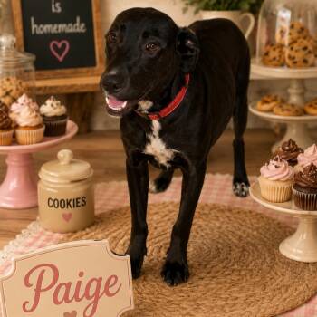 Paige -  Black Labrador Retriever and Australian Cattle Dog Blue Heeler Dog for Adoption in Hohenwald, Tennessee - Paige | PetCurious