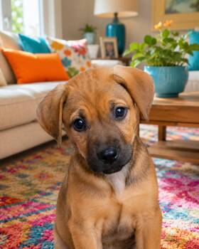 Puppy 5 -  Labrador Retriever and Black And Tan Coonhound Dog for Adoption in Hickory, North Carolina - Puppy 5 | PetCurious