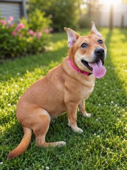 Poppy Roux -  Labrador Retriever and Carolina Dog Dog for Adoption - Poppy Roux | PetCurious