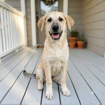 Wolfie -  Great Pyrenees and Labrador Retriever Dog for Adoption in Tishomingo, Oklahoma - Wolfie | PetCurious