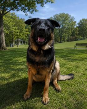 Zeus- bonded with Acey -  German Shepherd Dog Dog for Adoption - Zeus- Bonded With Acey | PetCurious