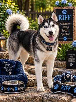Riff -  Siberian Husky Dog for Adoption in Magnolia, Texas - Riff | PetCurious