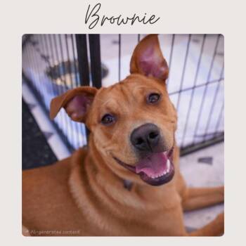 Boxer and Mixed Breed Dogs Available for Adoption - BROWNIE | PetCurious