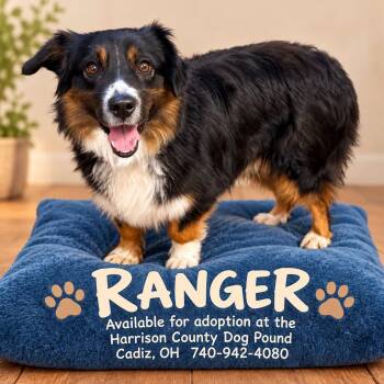 RANGER -  Australian Shepherd Dog for Adoption in Cadiz, Ohio - RANGER | PetCurious