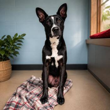 Anubis D46151 -  Australian Cattle Dog Blue Heeler and Mixed Breed Dog for Adoption in Corsicana, Texas - Anubis D46151 | PetCurious