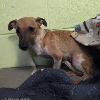 Madison -  Feist and Mixed Breed Dog for Adoption in Newport, Tennessee - Madison | PetCurious