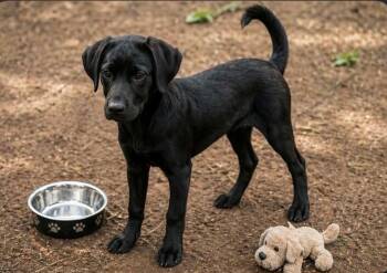 Black Labrador Retriever Dogs Available for Adoption in Batesville, Arkansas - Greta | PetCurious