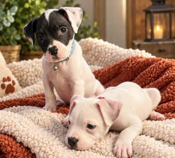Pippy and Bianca -  American Bully Dog for Adoption in Fulton, New York - Pippy And Bianca | PetCurious