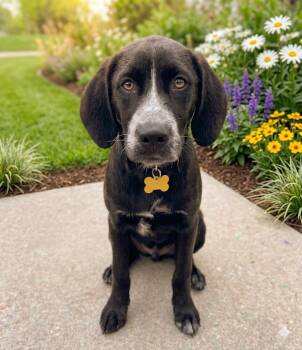 Black Labrador Retriever and English Pointer Dogs Available for Adoption in Lincoln, Nebraska - OTTO | PetCurious