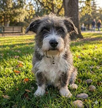 Sterling -  Wirehaired Terrier and Corgi Dog for Adoption in Ramona, California - Sterling | PetCurious