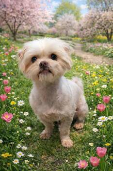 Shih Tzu and Maltese Dogs Available for Adoption - Petunia | PetCurious