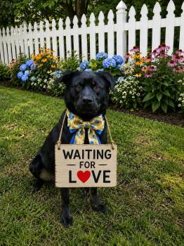 Labrador Retriever and Flat Coated Retriever Dogs Available for Adoption in Mount Laurel Township, New Jersey - Black Lab Female | PetCurious