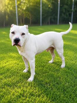 Olaf -  American Staffordshire Terrier and Mixed Breed Dog for Adoption in Houston, Texas - Olaf | PetCurious