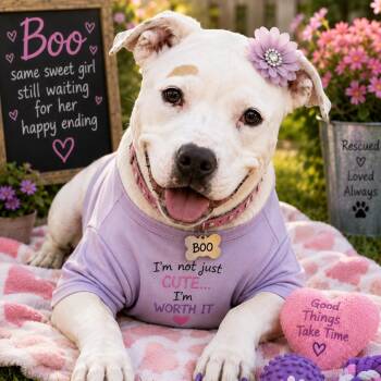 Boo -  Pit Bull Terrier Dog for Adoption in Cumming, Georgia - Boo | PetCurious