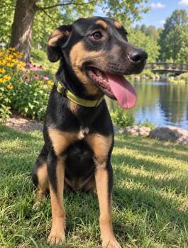 Dandelion -  Labrador Retriever and German Shepherd Dog Dog for Adoption in Princeton, Massachusetts - Dandelion | PetCurious