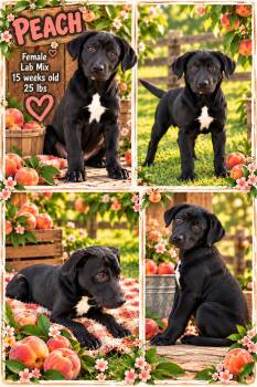 Peach -  Black Labrador Retriever and Boxer Dog for Adoption in Jackson, Tennessee - Peach | PetCurious