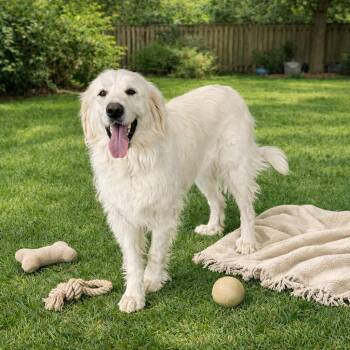 Great Pyrenees and Golden Retriever Dogs Available for Adoption in North Prairie, Wisconsin - **ASTER** | PetCurious