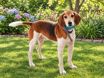 Karl -  Treeing Walker Coonhound Dog for Adoption in Rocky Mount, North Carolina - Karl | PetCurious