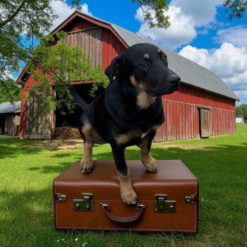 Rescue German Shepherd Dog and Black Labrador Retriever Dogs for Adoption in Biloxi, Mississippi - Curro | PetCurious