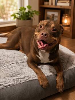 American Bulldog and Pit Bull Terrier Dogs Available for Adoption in Greensburg, Pennsylvania - Brownie | PetCurious