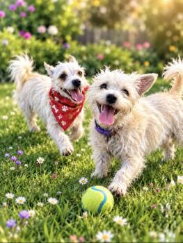 Toffee and Toby - The Sweethearts -  Maltese and Terrier Dog for Adoption in Citrus Heights, California - Toffee And Toby - The Sweethearts | PetCurious