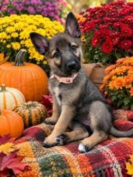 Sunny -  German Shepherd Dog and Husky Dog for Adoption in Appin, Ontario - Sunny | PetCurious