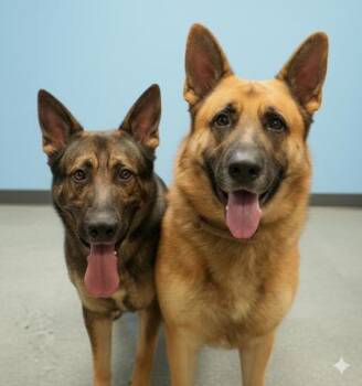 Rescue German Shepherd Dog Dogs for Adoption in Bowling Green, Kentucky - LAX (Bonded W/ Bowai) | PetCurious
