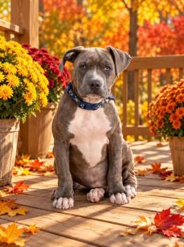 Benny Baby -  Pit Bull Terrier and Australian Cattle Dog Blue Heeler Dog for Adoption in Midway, Utah - Benny Baby | PetCurious