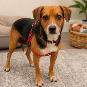 Penny Whistles D45781 -  Beagle and Mixed Breed Dog for Adoption in Corsicana, Texas - Penny Whistles D45781 | PetCurious