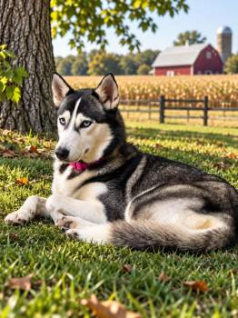 Xena -  Siberian Husky Dog for Adoption in La Motte, Iowa - Xena | PetCurious