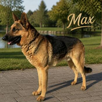 Max S. -  German Shepherd Dog Dog for Adoption in Lucas, Texas - Max S. | PetCurious