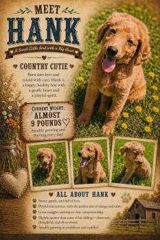 Irish Setter and Goldendoodle Dogs Available for Adoption in New Berlin, Wisconsin - HANK   $425 | PetCurious