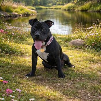 Pit Bull Terrier Dogs Available for Adoption in Houston, Texas - PEPPER  (44 LBS, Sweet, Loving, Kind, Energetic, Loves Kids & Al | PetCurious