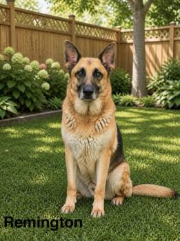 German Shepherd Dog Dogs Available for Adoption in Lucas, Texas - Remington | PetCurious